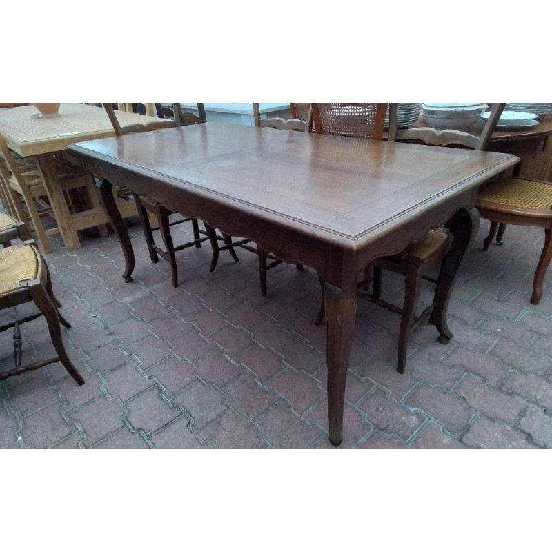 TABLE RUSTIQUE 2 ALLONGES 50 CM