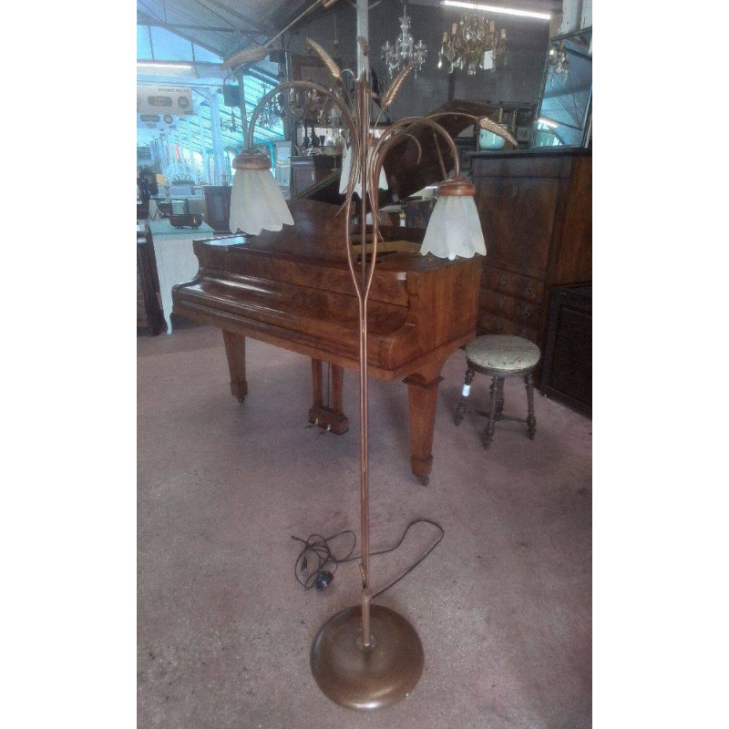 LAMPADAIRE MÉTAL 3 BRANCHES 