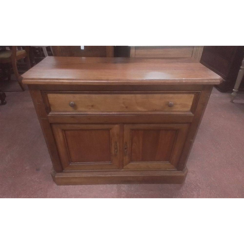 BUFFET BAS MERISIER 2 PORTES 1 TIROIR 
