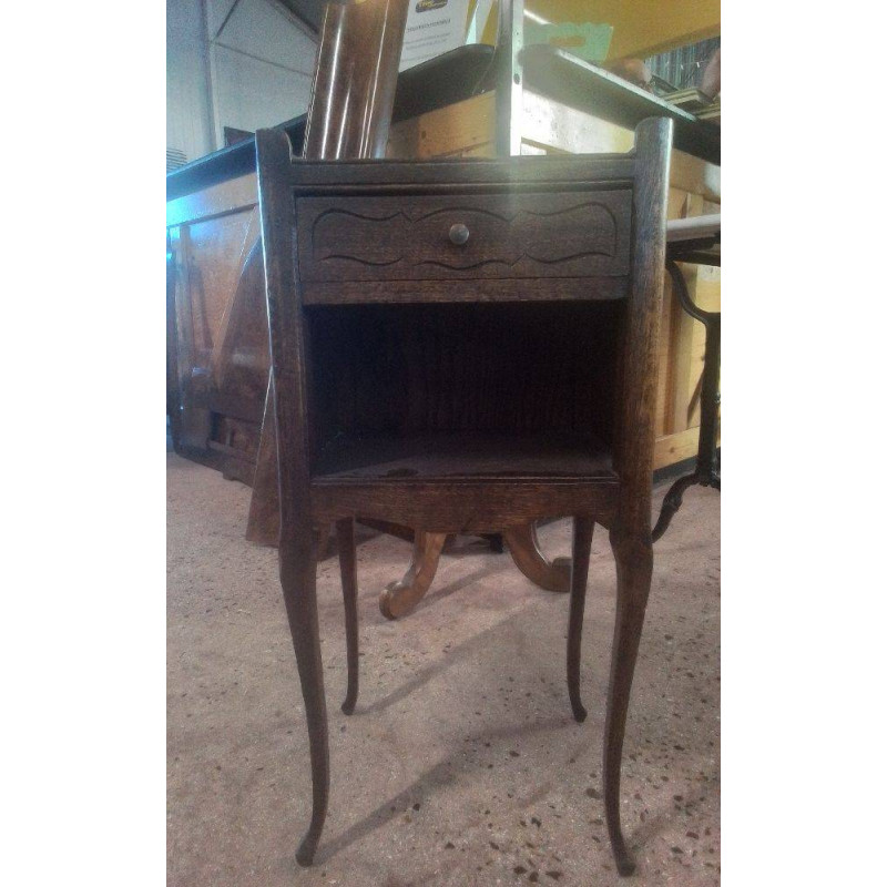 CHEVET ANCIEN CHÊNE 1 TIROIR