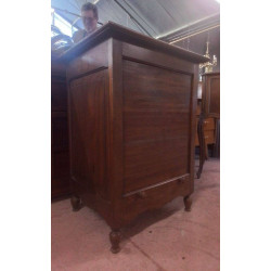 MEUBLE A RIDEAU ANCIEN CHÊNE 