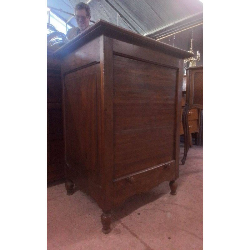 MEUBLE A RIDEAU ANCIEN CHÊNE 
