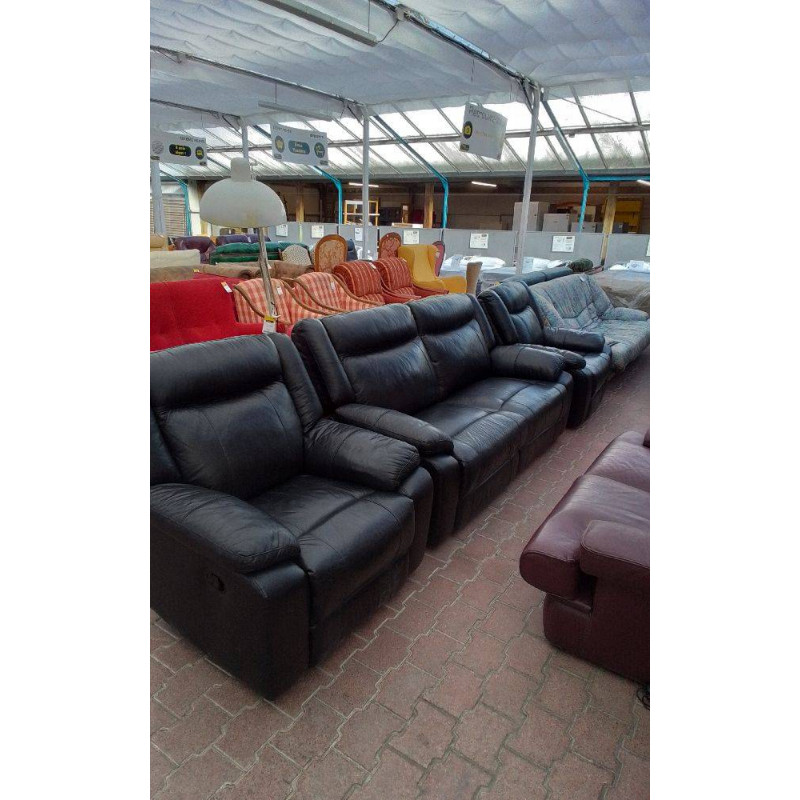 SALON CUIR RELAX 3 PIECES