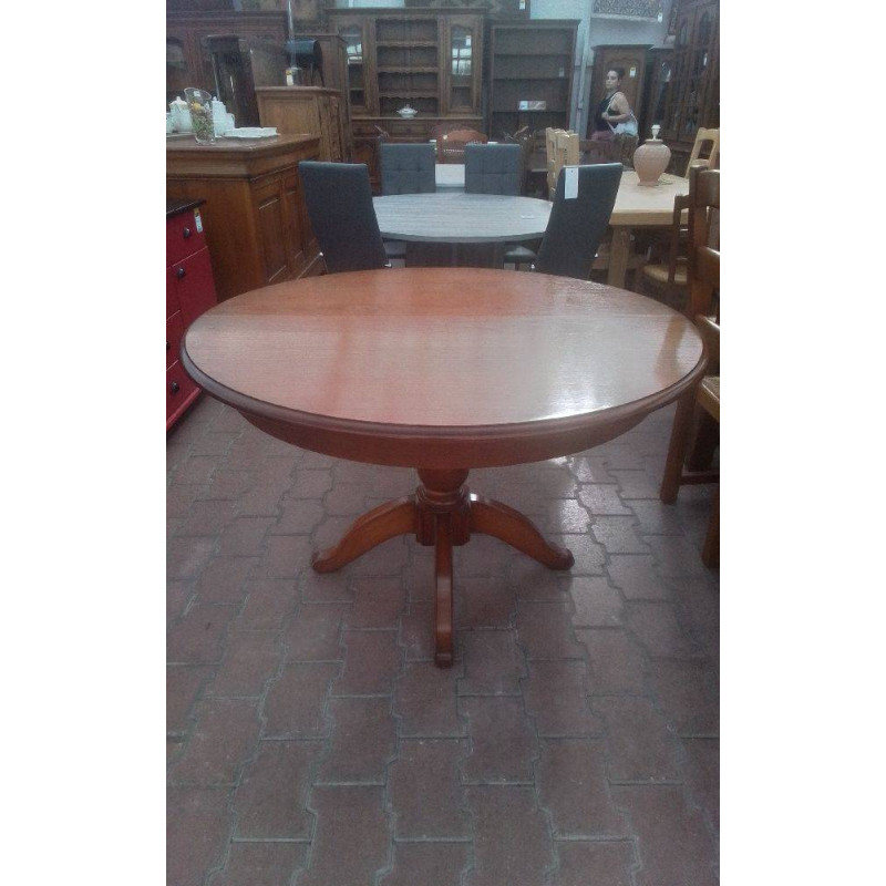 GUERIDON CHENE +1 ALLONGE 