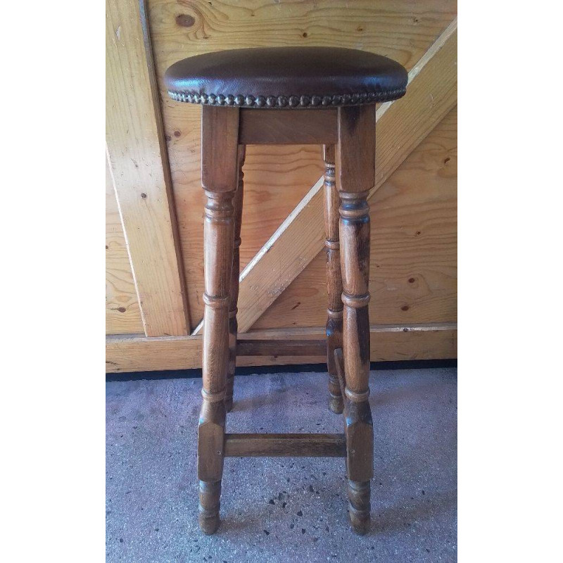TABOURET DE BAR RUSTIQUE 