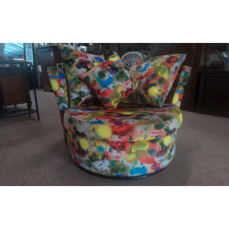 CHAUFFEUSE PIVOTANTE TISSU