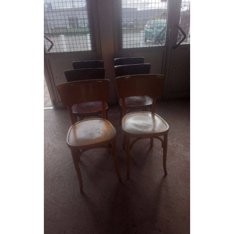 LOT DE 6 CHAISES 