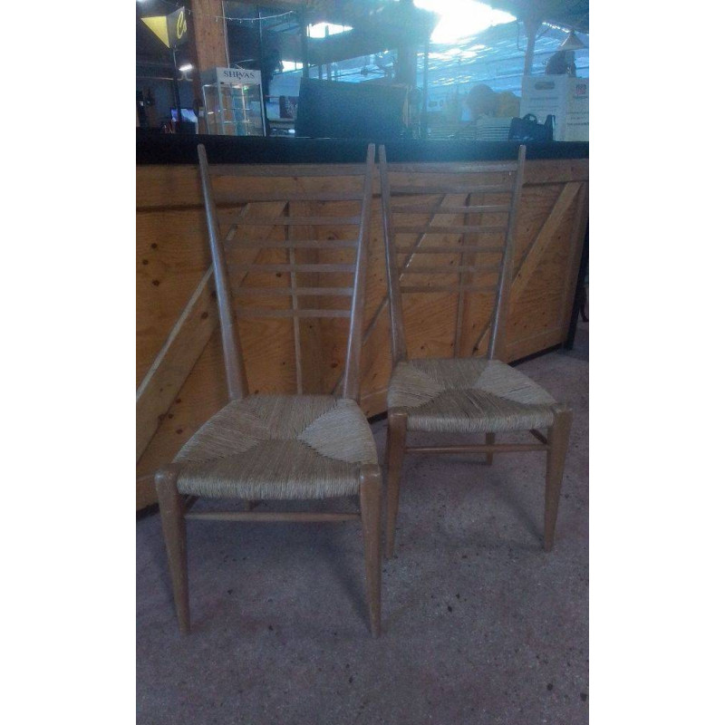 PAIRE DE CHAISES VINTAGES