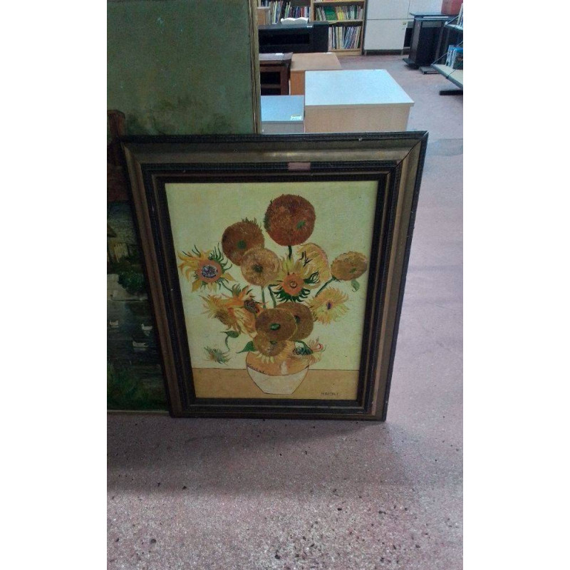 PEINTURE BOUQUET DE FLEURS 