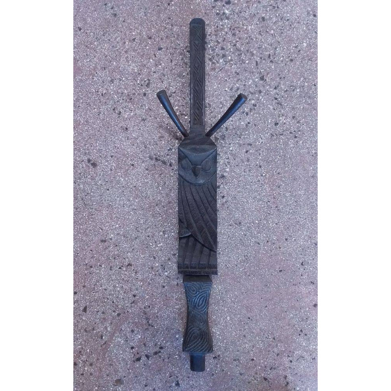 SUJET AFRICAIN HIBOU BOIS