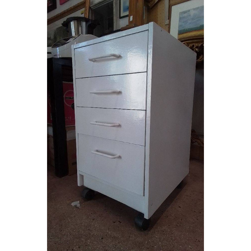 CAISSON 4 TIROIRS PEINT 