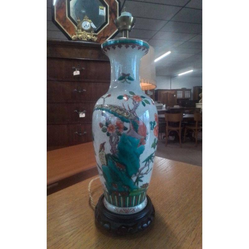 PIED DE LAMPE ASIATIQUE 