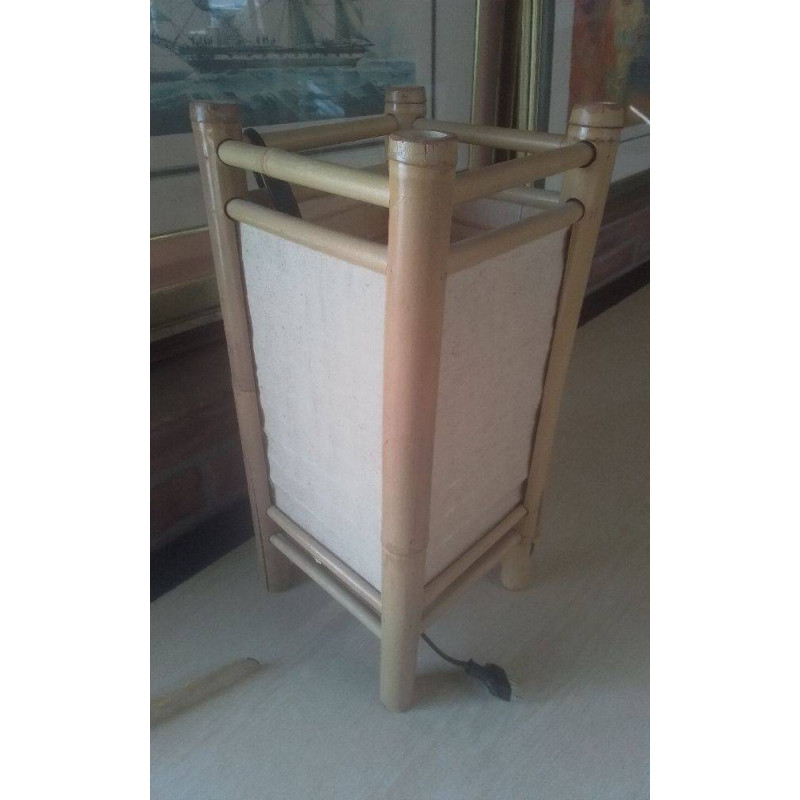 LAMPE BAMBOU 