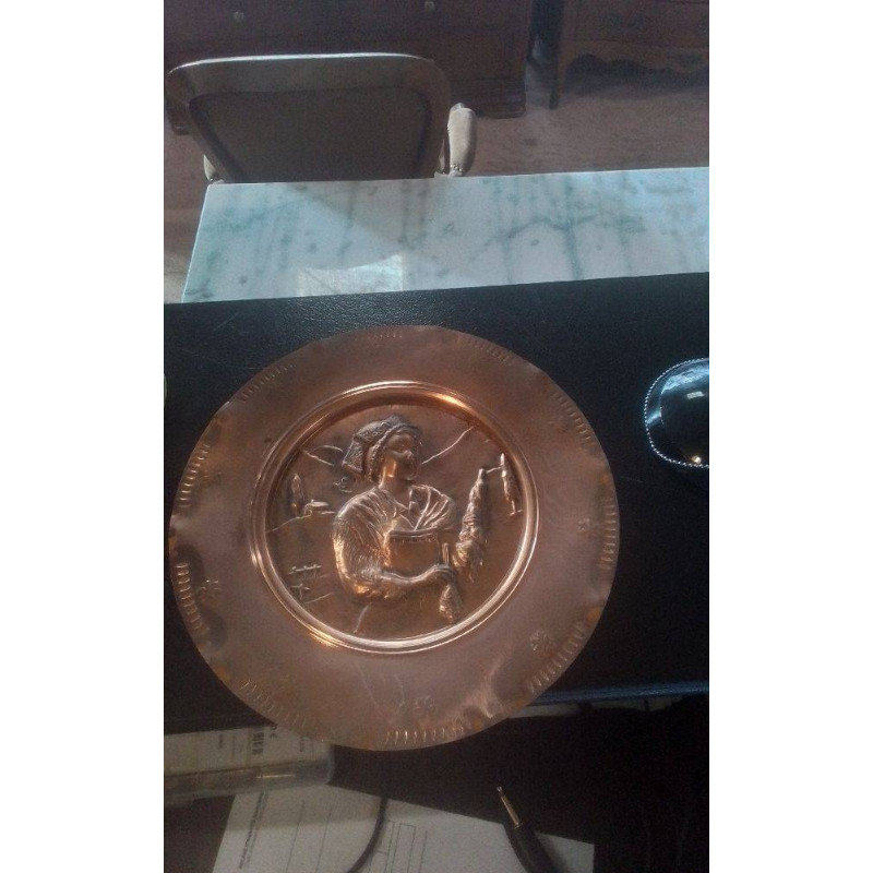 ASSIETTE CUIVRE 