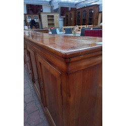 BUFFET ANCIEN MERISIER 4 PORTES 3 TIROIRS 