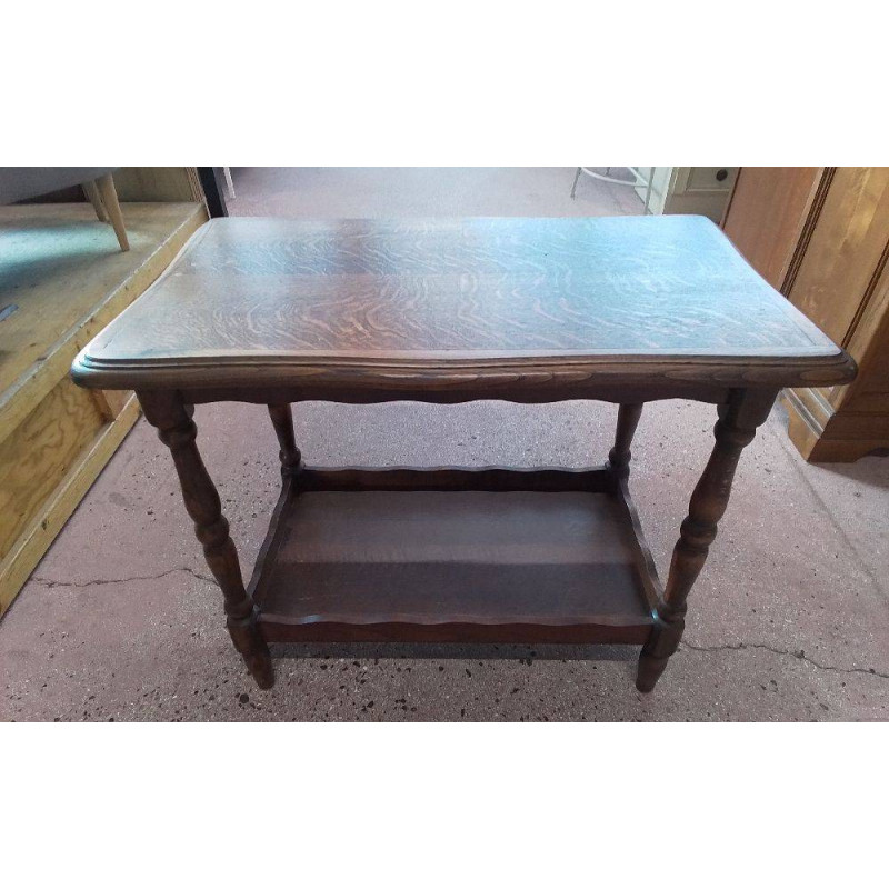 DESSERTE RUSTIQUE 2 NIVEAUX