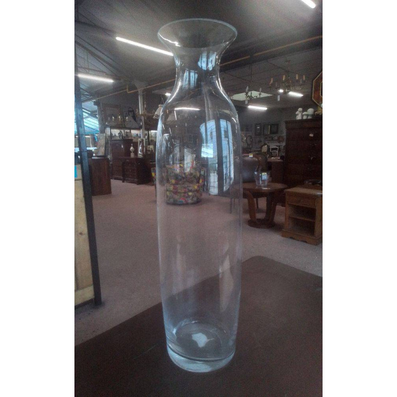 VASE VERRE DÉCO HAUTEUR 60 CM
