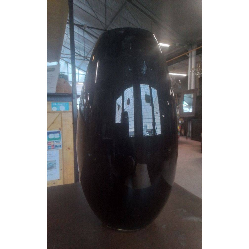 VASE NOIR PM HAUTEUR 35 CM