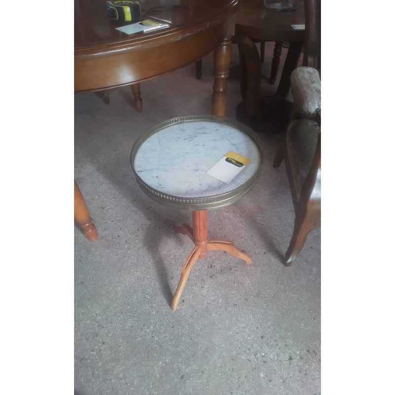 GUERIDON DESSUS MARBRE 