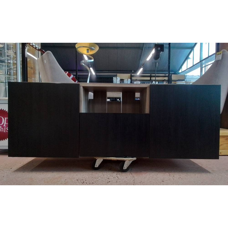 BUFFET BAS MODERNE 2 PORTES 1 TIROIR 