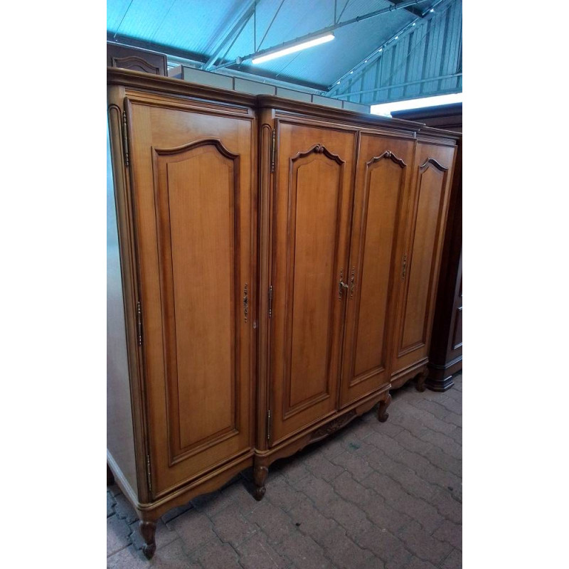 ARMOIRE MERISIER 4 PORTES 