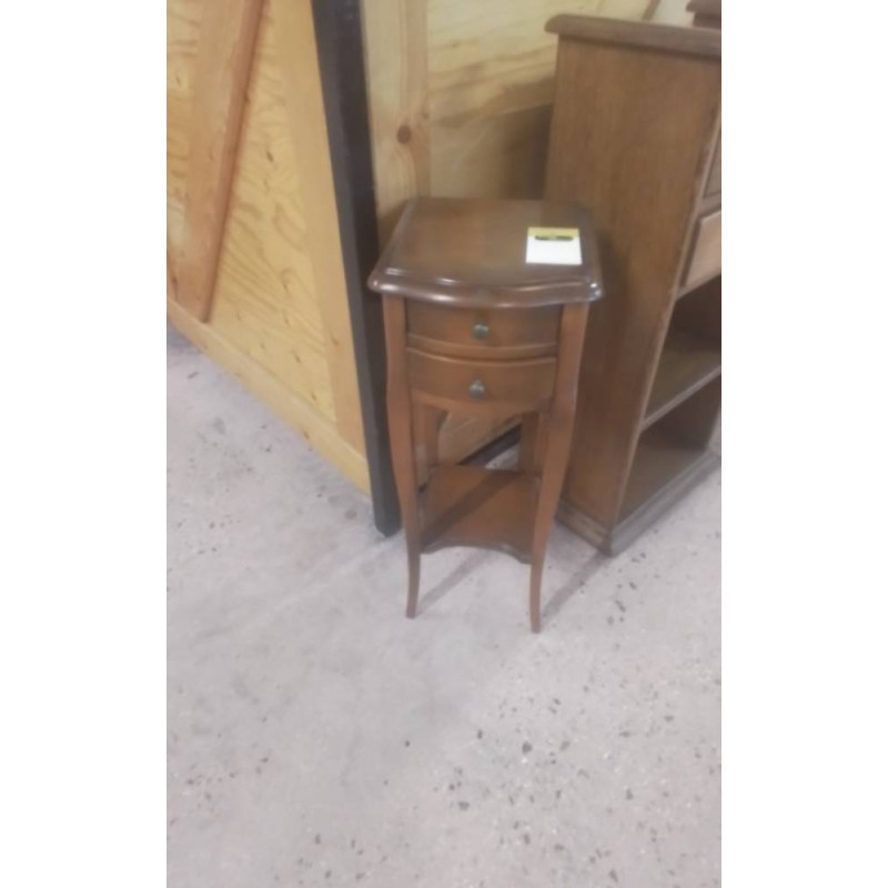 CHEVET 2 TIROIRS MERISIER 
