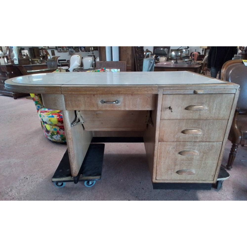 BUREAU VINTAGE AVEC CLÉ 