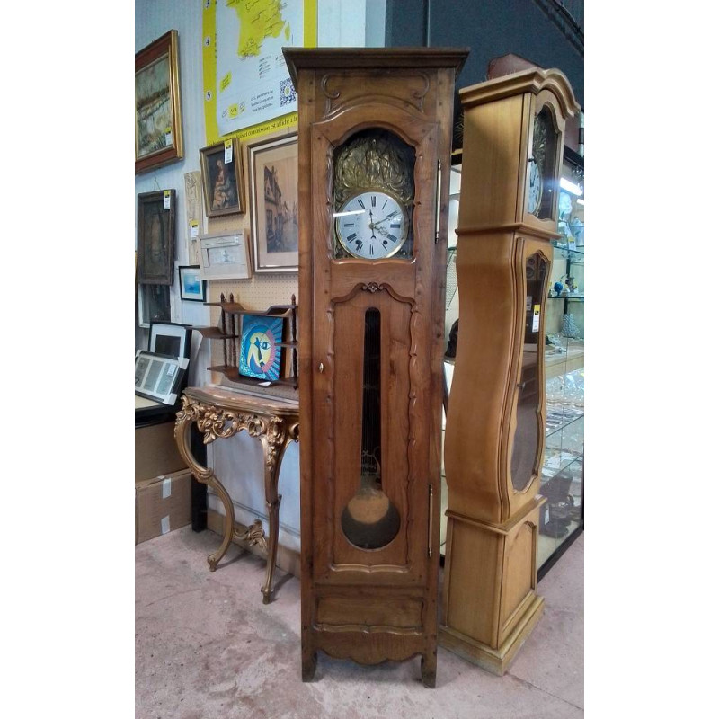 COMTOISE ANCIENNE MERISIER AVEC CLÉ 