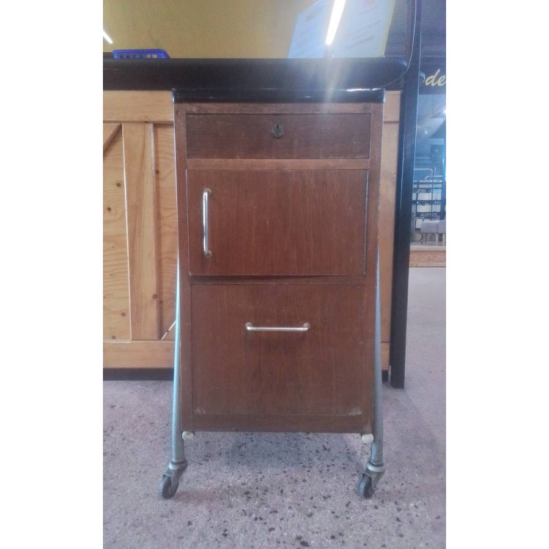 DESSERTE ARCHITECTE VINTAGE SANS CLÉ 