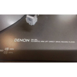 PLATINE VINYLE DENON DP 30 L