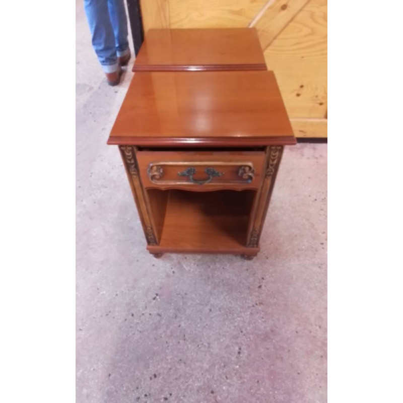 CHEVET TIROIR MERISIER 