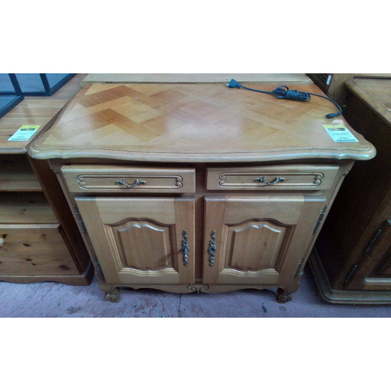 MEUBLE D’APPOINT MERISIER 2 PORTES