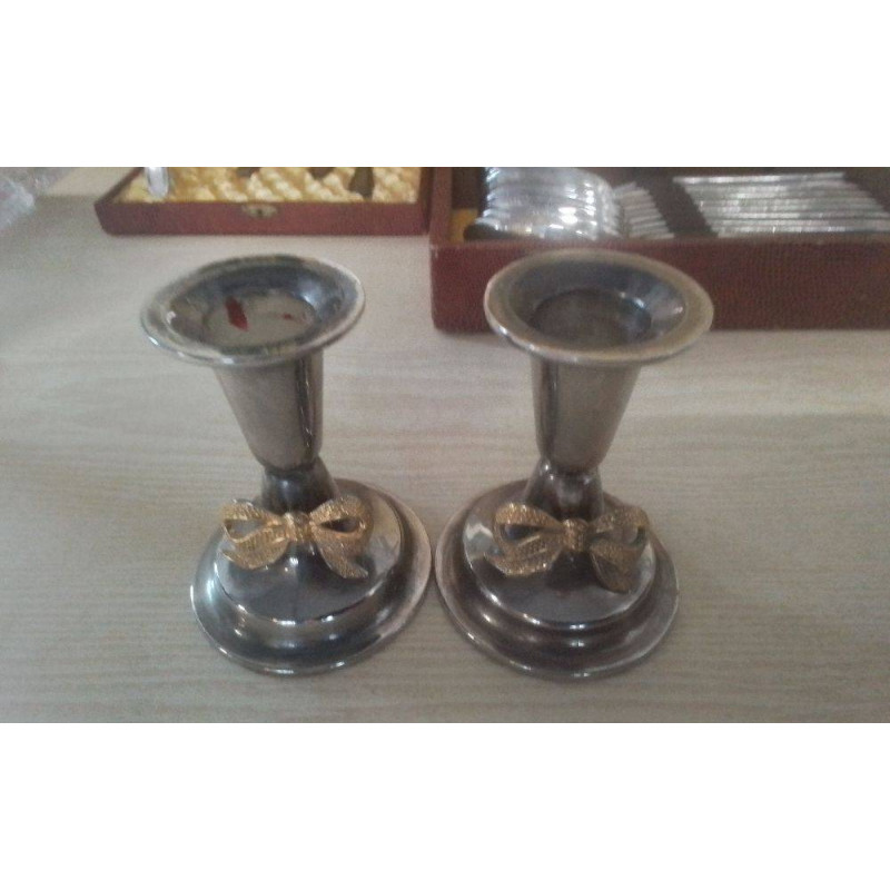 PAIRE DE BOUGEOIRS
