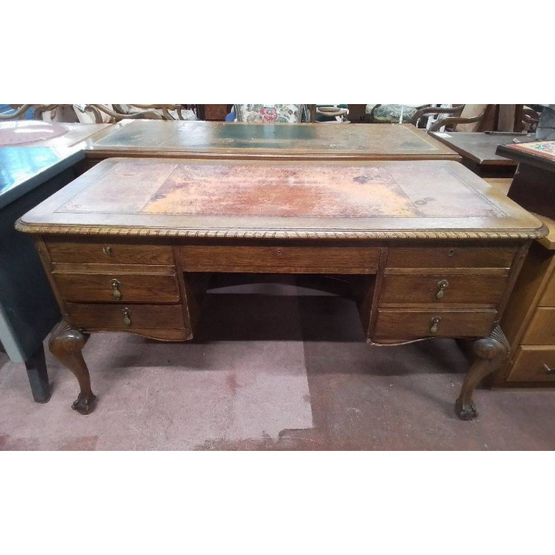 BUREAU ANGLAIS CHIPPENDALE CHÊNE 
