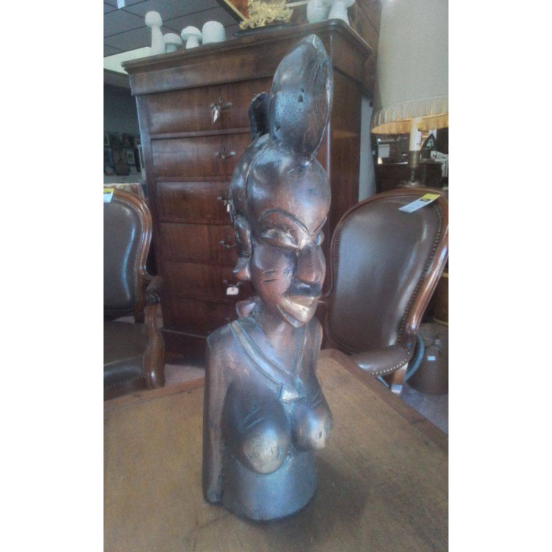 STATUETTE AFRICAINE BOIS