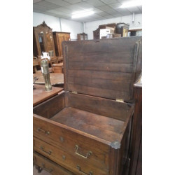 COFFRE ANCIEN CHÊNE 