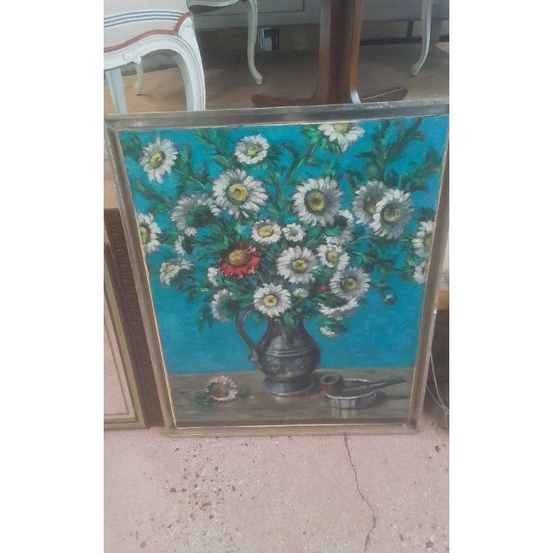 PEINTURE BOUQUET DE FLEURS 
