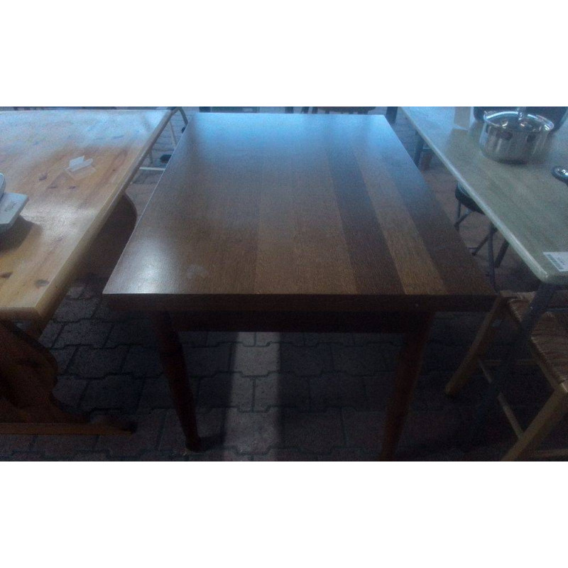 TABLE CUISINE DÉCOR CHÊNE 