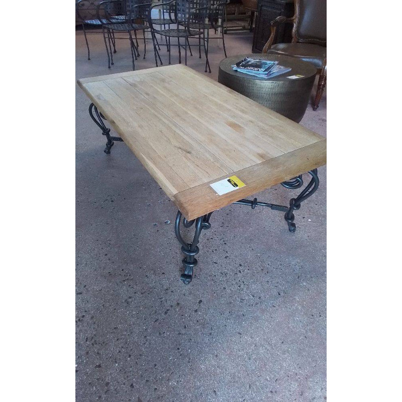TABLE BASSE DESSUS BOIS 