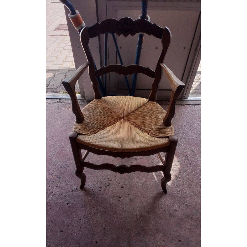 FAUTEUIL PAILLÉ 