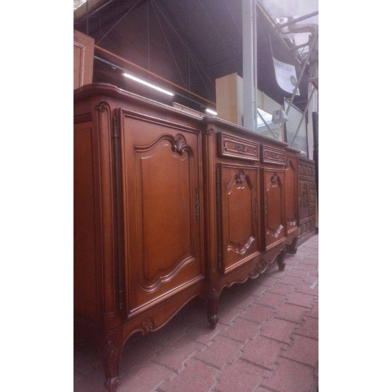 ENFILADE MERISIER 4 PORTES 2 TIROIRS 
