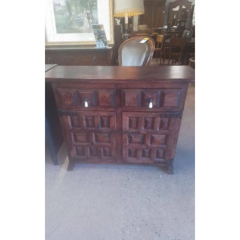 BUFFET BAS 2 TIROIRS 