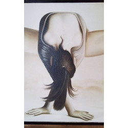 TABLEAU DANSEUSE.ARTISTE CUBAIN
