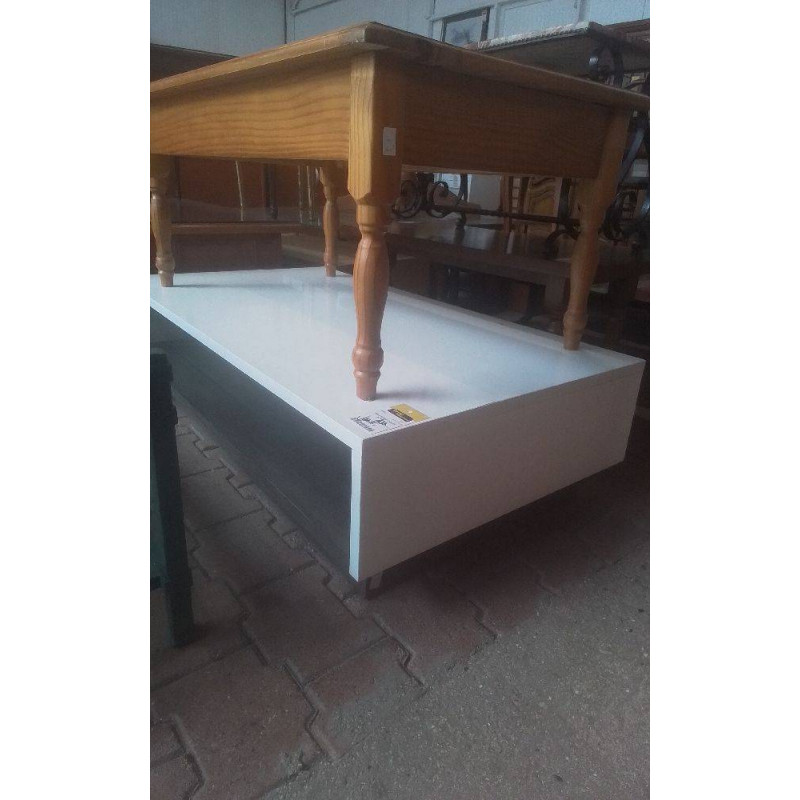 TABLE BASSE MODERNE 129X65CM