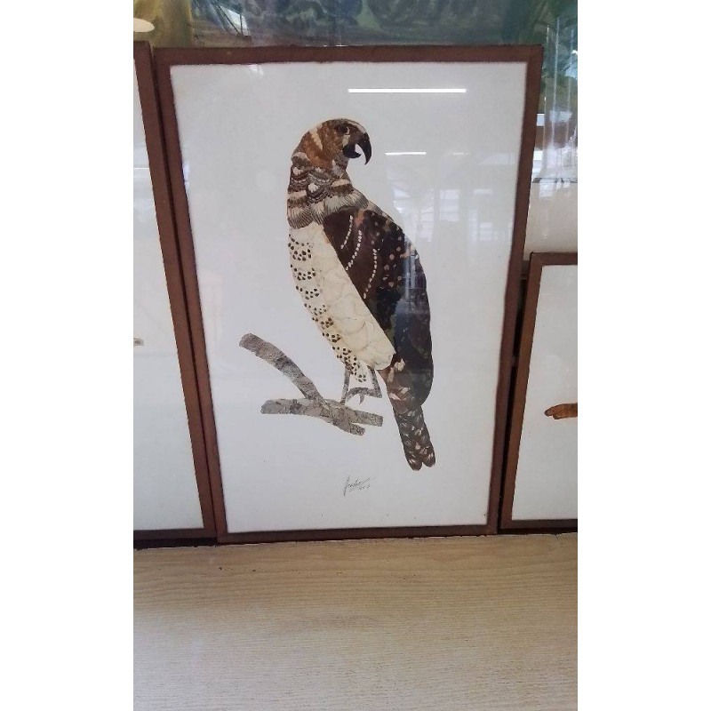 GRAVURE OISEAUX 