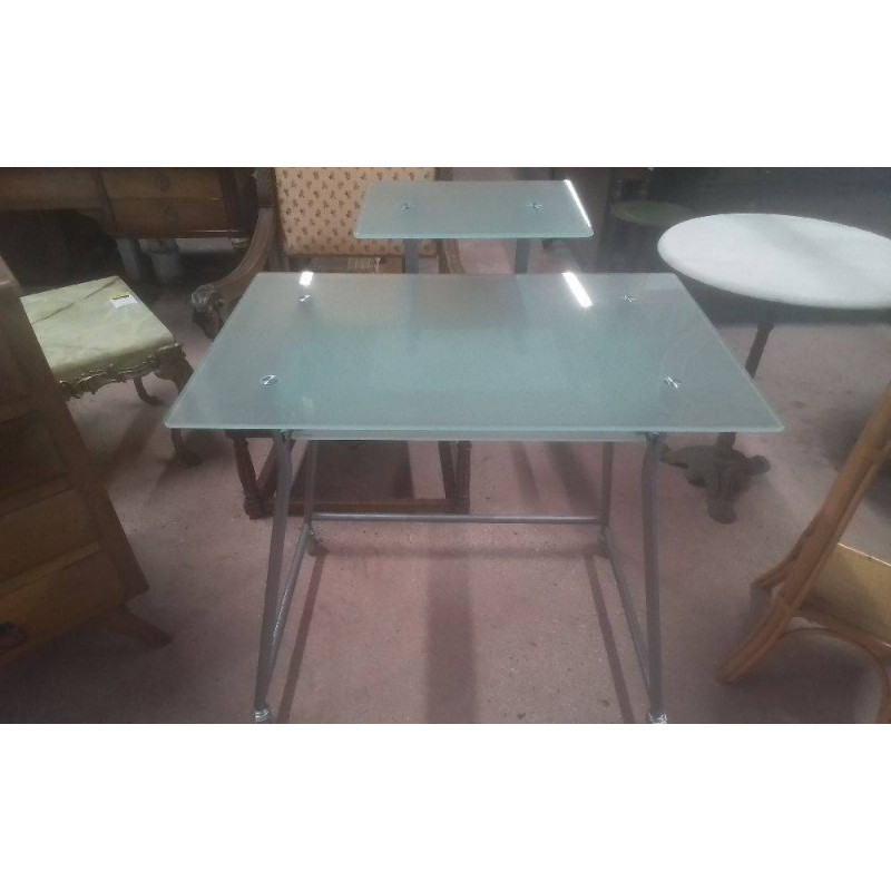 BUREAU MODERNE VERRE