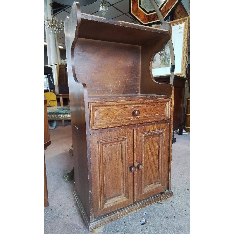 MEUBLE D\'APPOINT 2 PORTES 1 TIROIR 