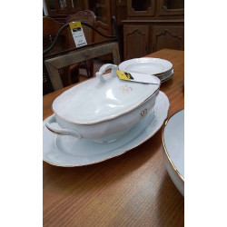 SERVICE DE TABLE PORCELAINE LIMOGES 
