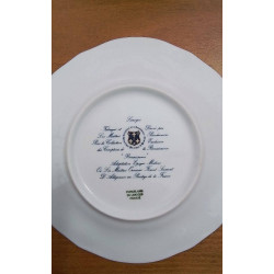 SERVICE DE TABLE PORCELAINE LIMOGES 