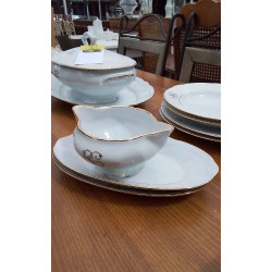 SERVICE DE TABLE PORCELAINE LIMOGES 